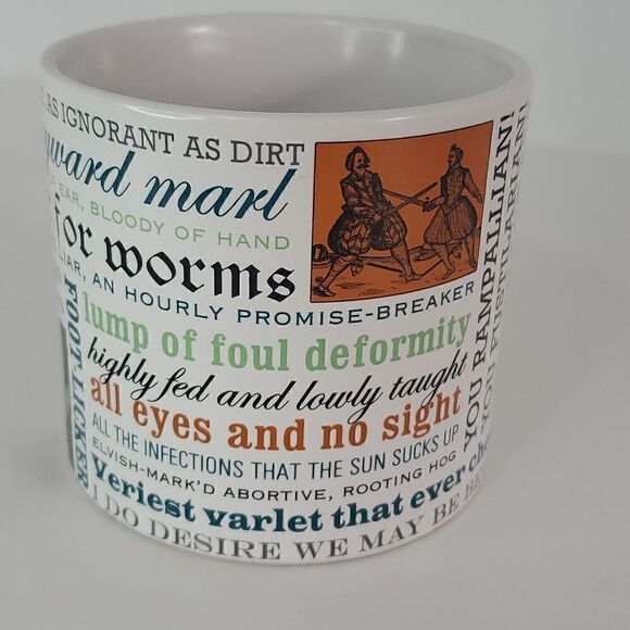 Shakespearean Insults Coffee Mug - Shakespeare's Wittiest and Meanest Insults - Picture 4 of 10